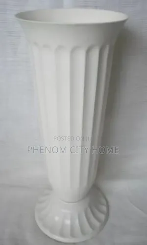 Large and Small Flower Vases