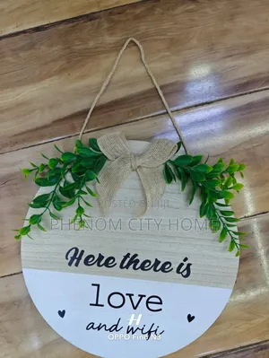 Round Wooden Wall Decor Restocked