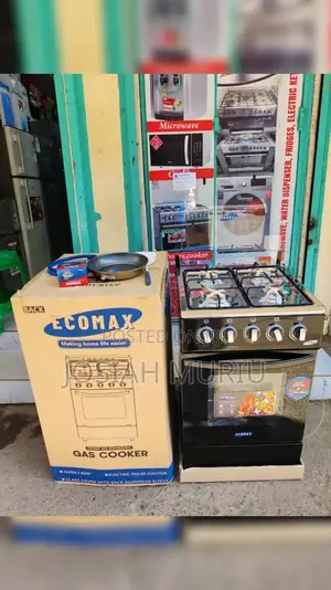 50x55cm 4 Gas Burner With Electric Oven Ecomax Brand