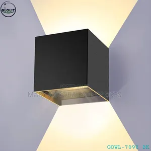 Led Outdoor Light/Cube Wall Lamp