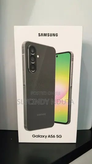 New Samsung Galaxy A56 256 GB Black
