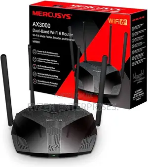 Mercusys Ax3000 Wireless Dual-band Wi-fi 6 Router - Tl-mr80x