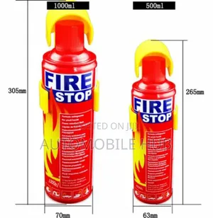 Fire Extinguisher 500 Ml – Compact Vehicle Safety Essential