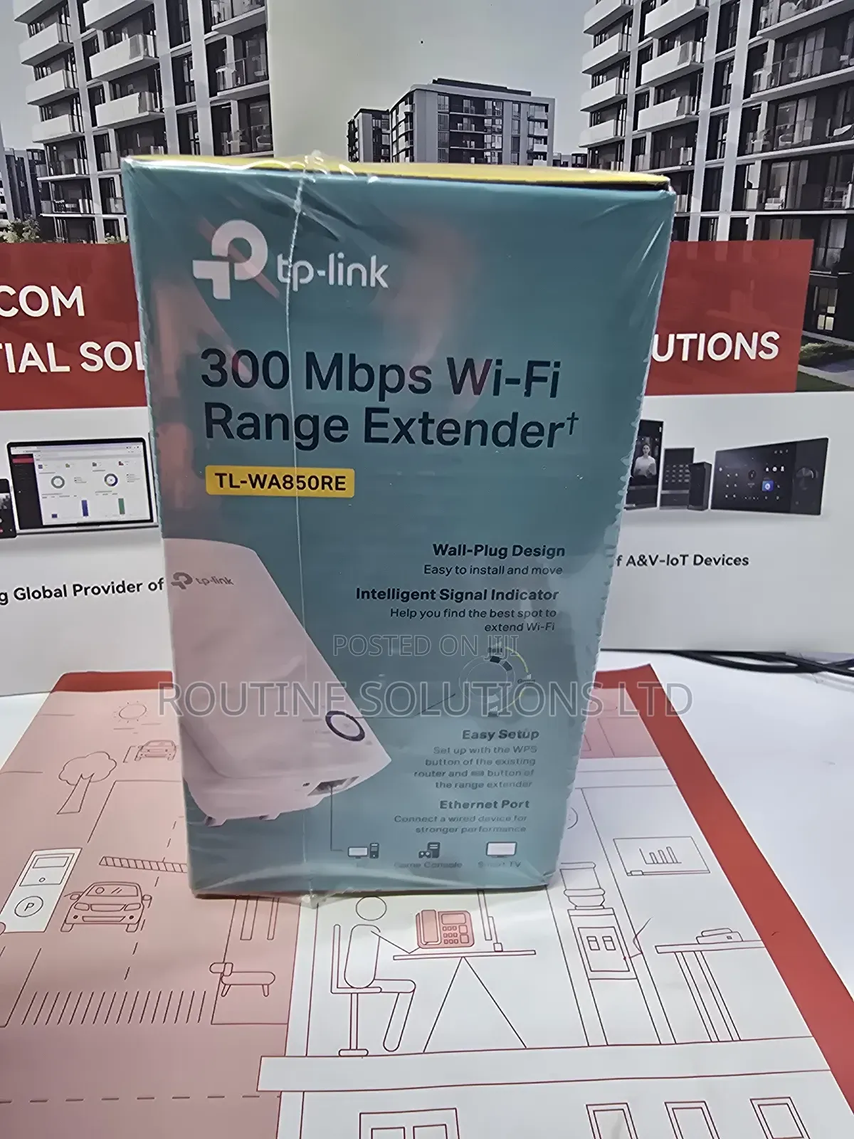 Tp-Link Wi-Fi Range Extender Tl-Wa850re