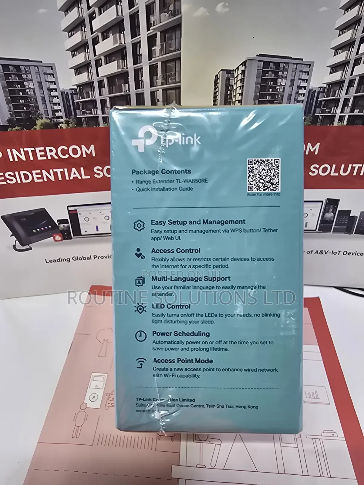 Tp-Link Wi-Fi Range Extender Tl-Wa850re