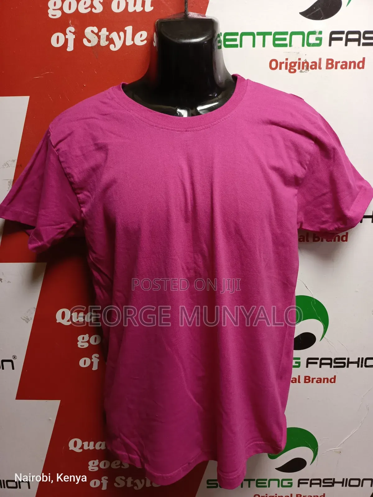 Plain Pink T-shirt