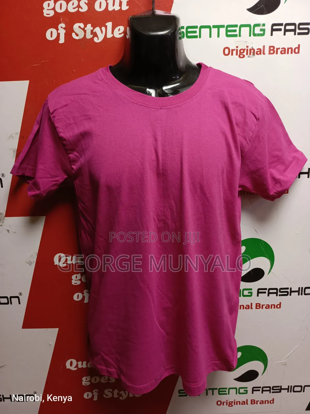 Plain Pink T-shirt