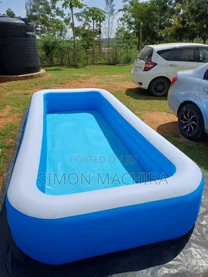 4m Inflatable Swimming Pool With Electric Pump