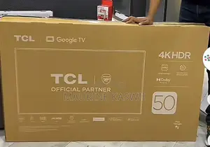 TCL 50” Inch Google Tv Frameless -50 V6c