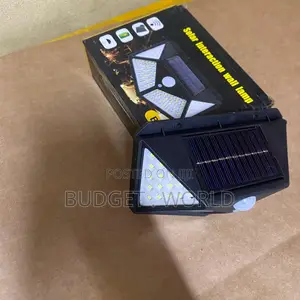 Black Upgraded Security Lamp for Home 100 Led Motion Sensor