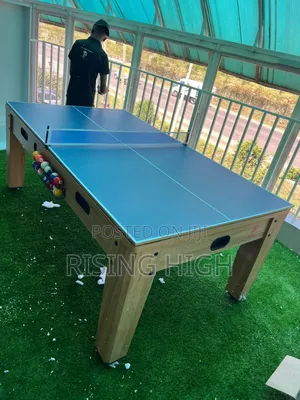  Pool Table Air Hockey Tennis Combo