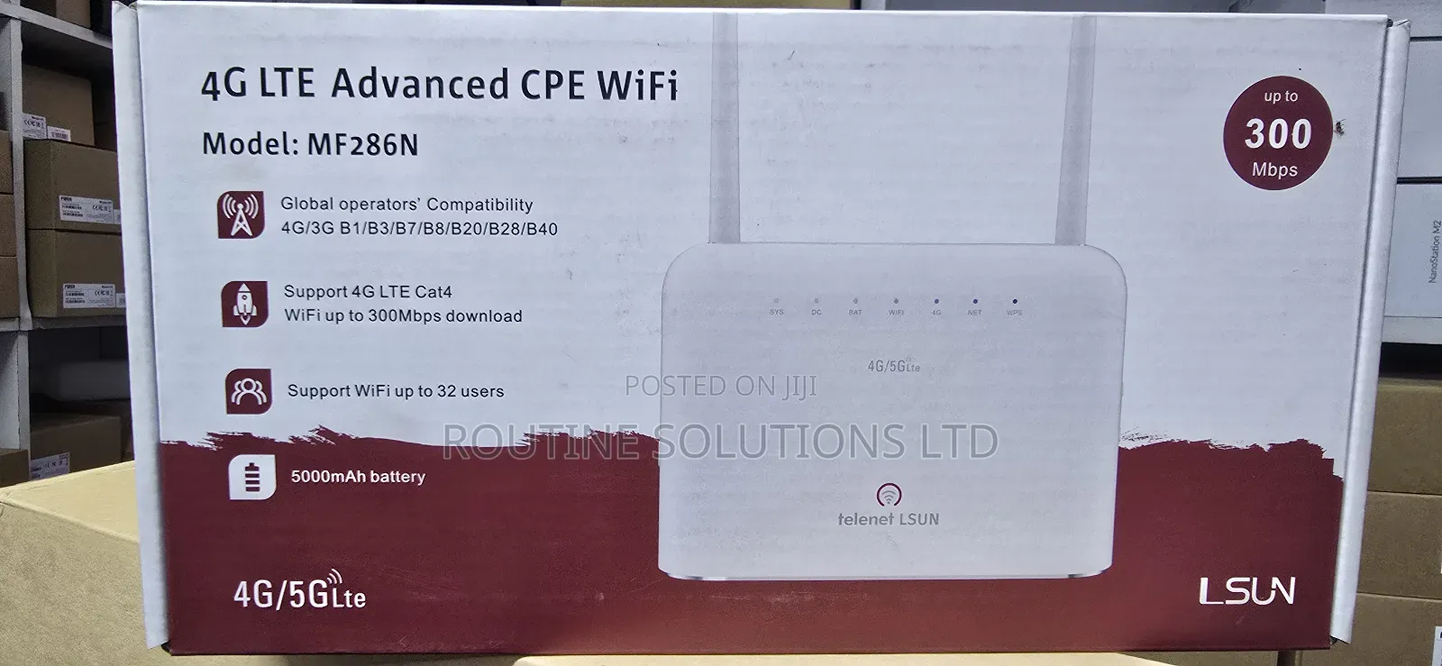 Telenet 4g Simcard Router Mf286n