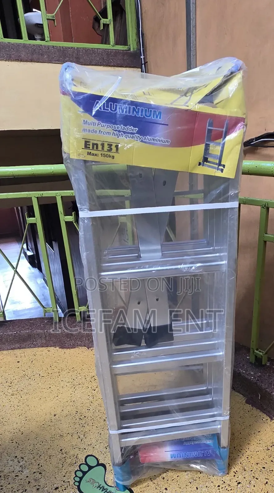 Aluminium 4steps by 5mtrs Ladder