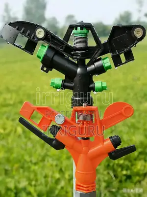 Orange Sprinkler Head