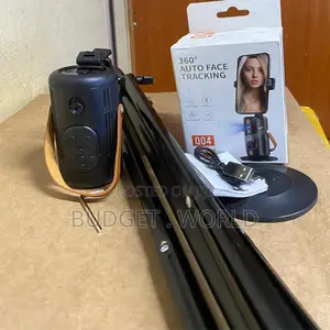 Mini Body Rechargeable Auto Face Tracking Phone Holder 360 Rotation