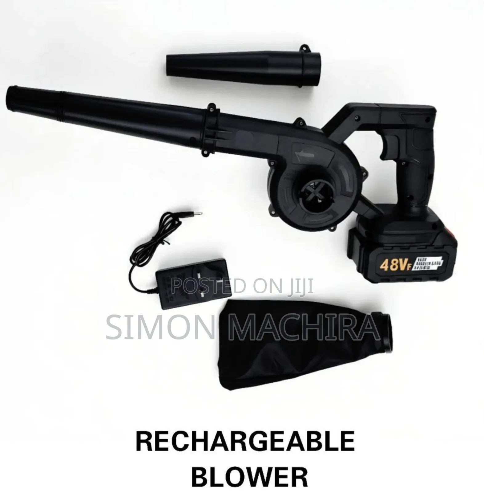 Rechargeable Blower With A 48v Battery