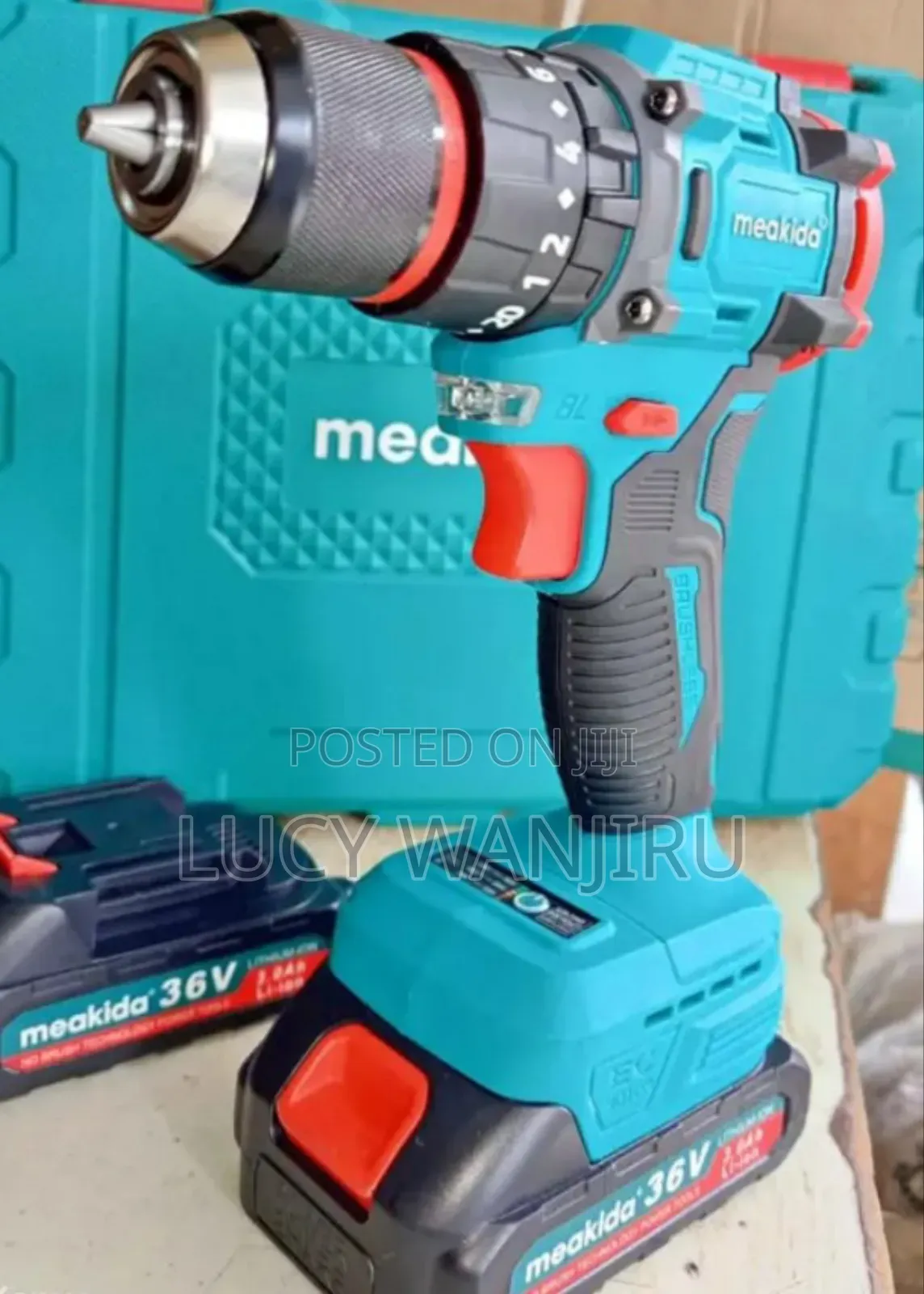 36v Cordless Drill/ Meakida Brushless