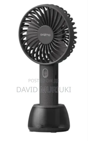 Oraimo Smart Handheld Fan 2 Ohf-201a Handheld Fan With Light Base