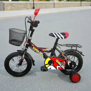 Inexpensive Fun and Safe 16 Inch 4-7 Years Children Kids Cartoon Bike