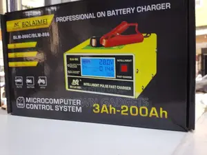 Intelligent Pulse Battery Charger BLM-866 for Cars Bikes