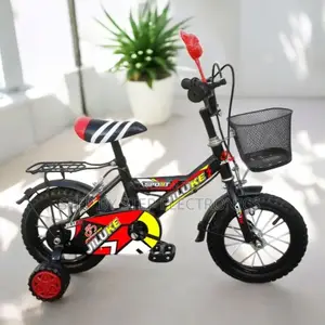 Sturdy Frame Cartoon 16 Inch 4-7 Years Children Kids Bike Safe Ride