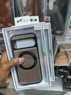 Assel Google Pixel 10 /10 Pro Leather Case With Invisible Stand
