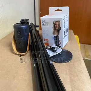 360selfie Rotating Face Tracking Tripod Phone Holder Vlog Video Record