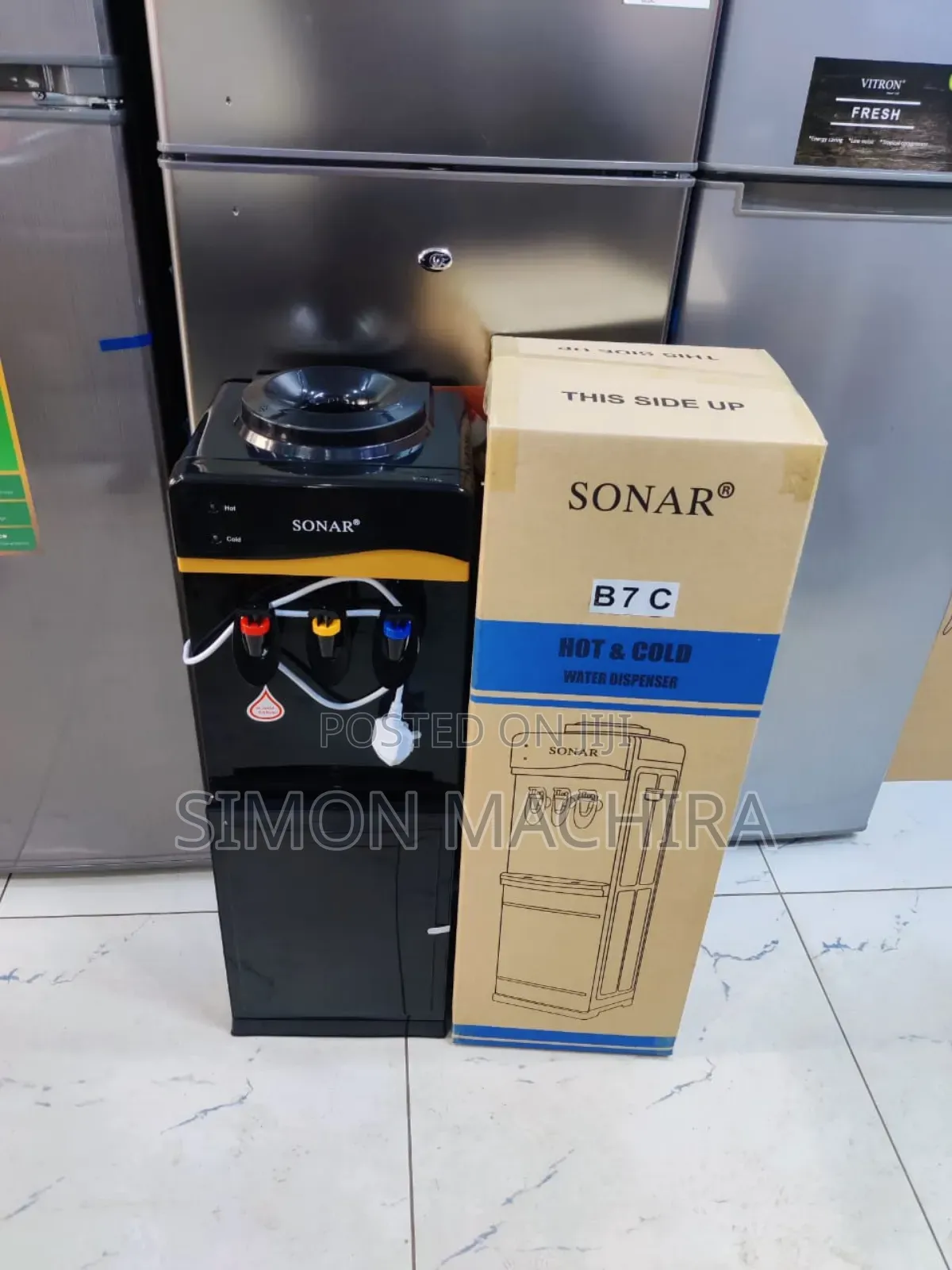Sonar Water Dispenser 3 Taps B7c