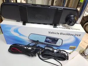 Vehicle Blackbox DVR Mirror Dash Cam Dual Lens 1080p