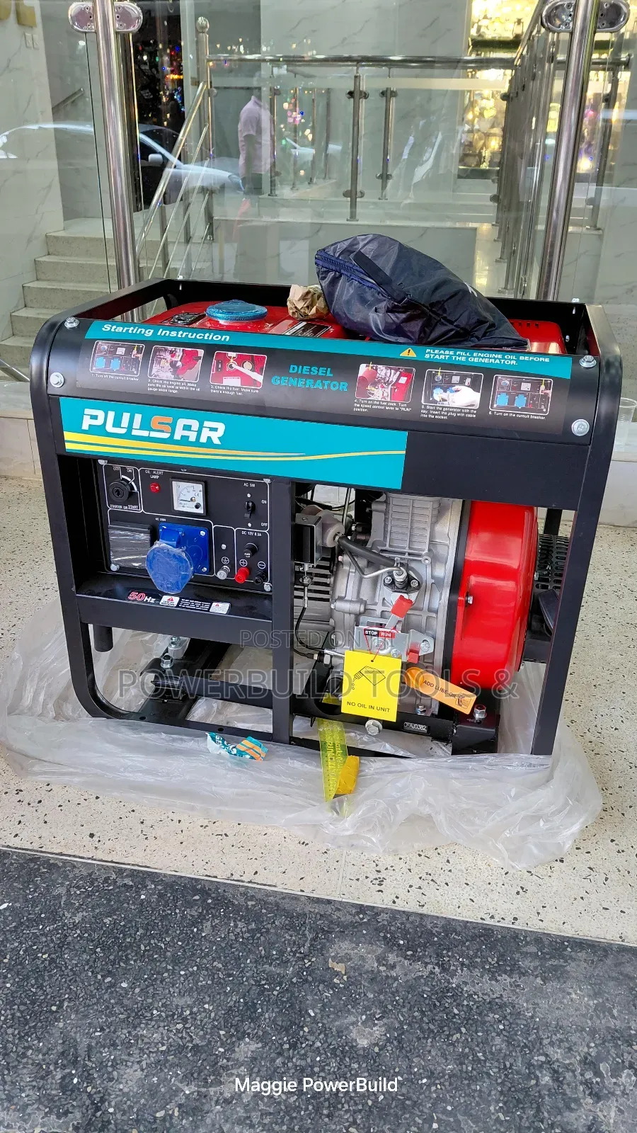 Pulsar 12kva Diesel Generator Open Set