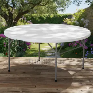 Lightweight 1.2m Plastic Foldable Table for Events