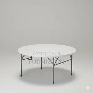 Sturdy 1.2m Plastic Folding Table With Easy Storage