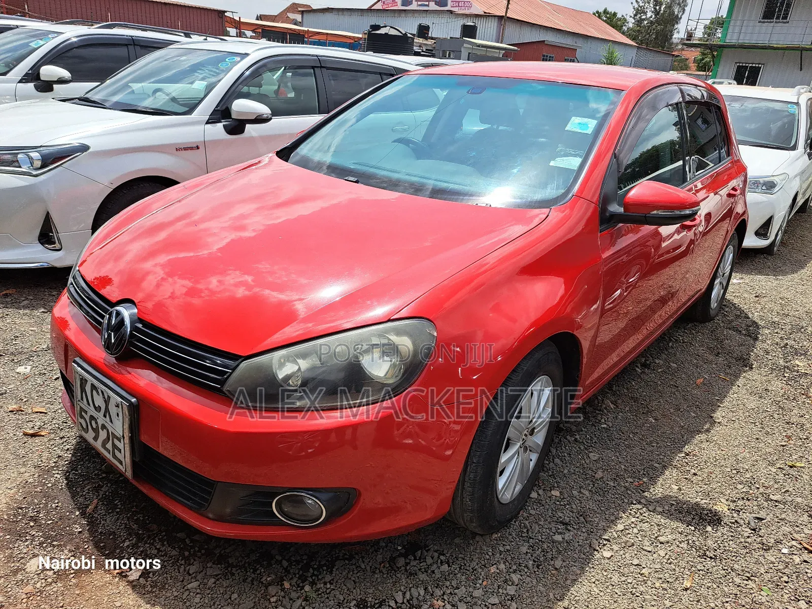 Volkswagen Golf 2012 Red