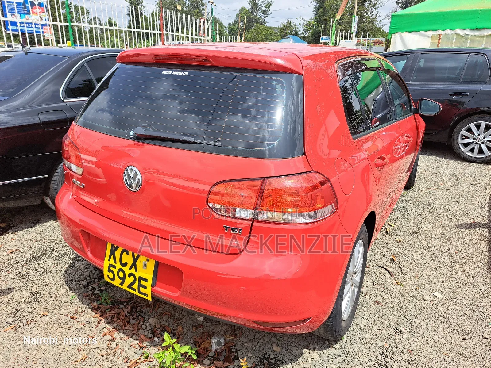 Volkswagen Golf 2012 Red