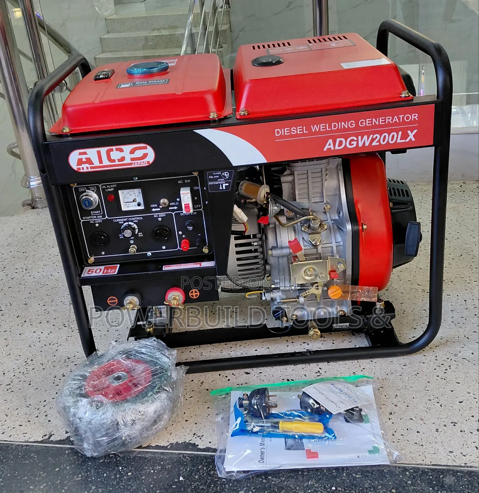 Aico Japan 8kva Diesel Welder Generator Open Type