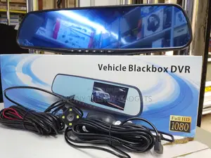 Car Rearview Mirror Dvr Camera With Front & Rear View