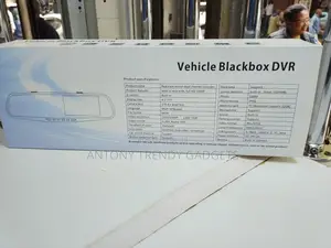 Vehicle Blackbox Mirror Camera Front & Rear 1080p