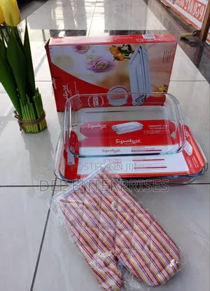 2pcs/Set High Borosilicate Glass Baking Tin