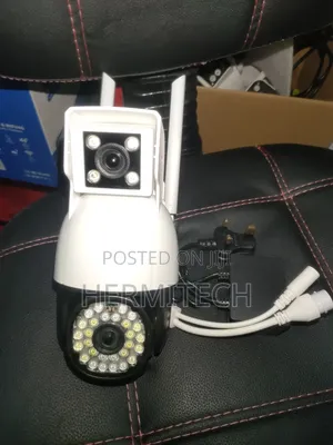 Dual Lens 4g Electric PTZ CCTV Surveillance Cameras