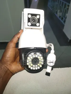 Dual Lens 4g Electric PTZ With Ethernet Port CCTV