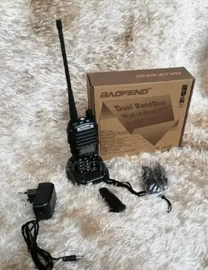 New Radio Call Baofeng Uv-82 Hp Walkie Talkie [ 10 Km ]