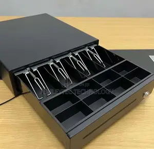 5 Tray Automatic Cash Drawer Removable Cash Drawer Box, 5 Bill/5 Coin