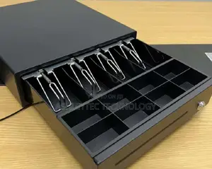 5 Tray Automatic Cash Drawer Removable Cash Drawer Box, 5 Bill/5 Coin