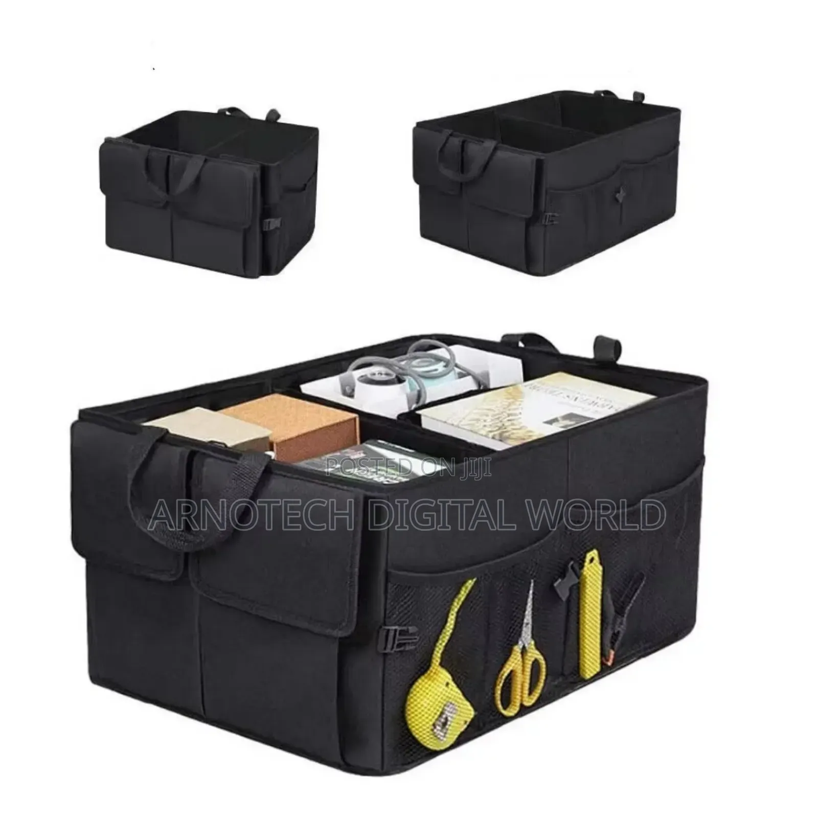 Collapsible Multi-Compartment Foldable Car Boot Organizer