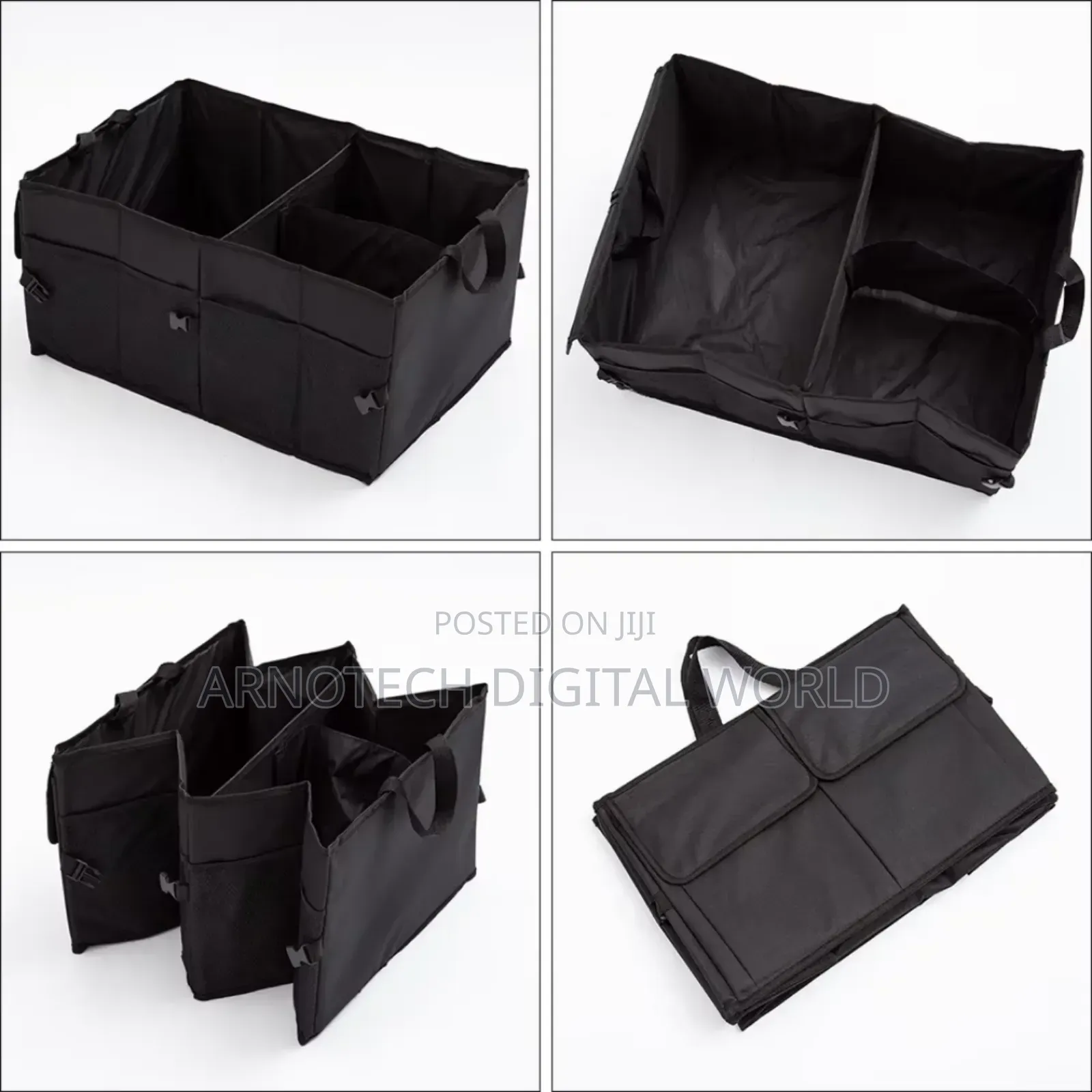 Collapsible Multi-Compartment Foldable Car Boot Organizer