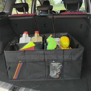 Collapsible Multi-Compartment Foldable Car Boot Organizer