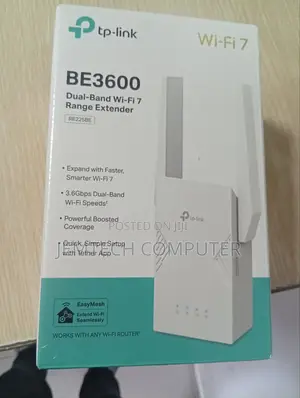 Tp-Link Be3600 Dual-Band Wi-Fi 7 Range Extender - Tl-Re225be