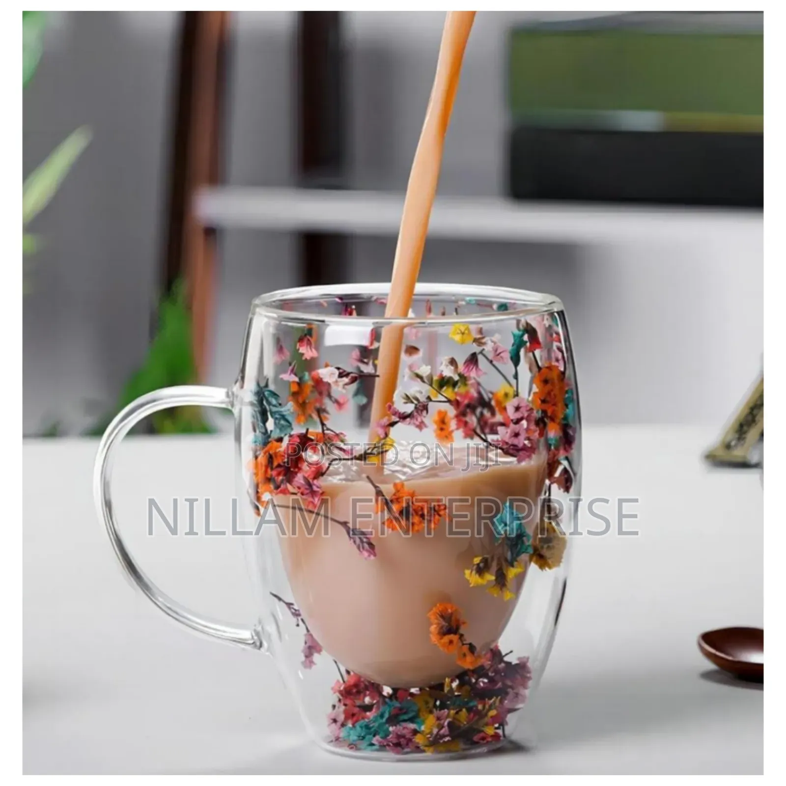 Decorated Double Wall Cup