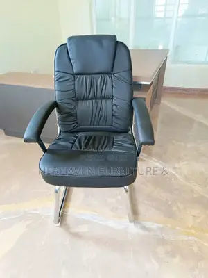 Executive Leather Cantilever Chair