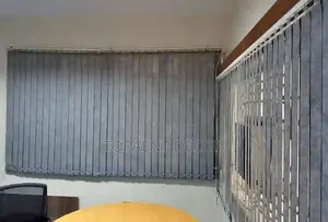 Grey Easy To Clean Elegant Window Curtain Blinds
